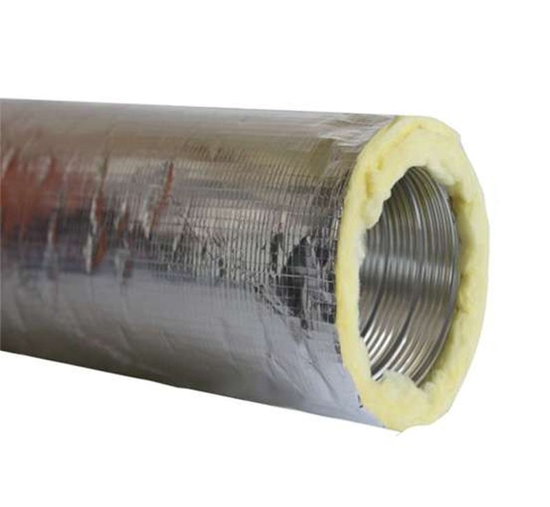 Gaine semi-rigide aluminium isolée - GA ISO 125/2M - 823255 S&P UNELVENT - 823255 