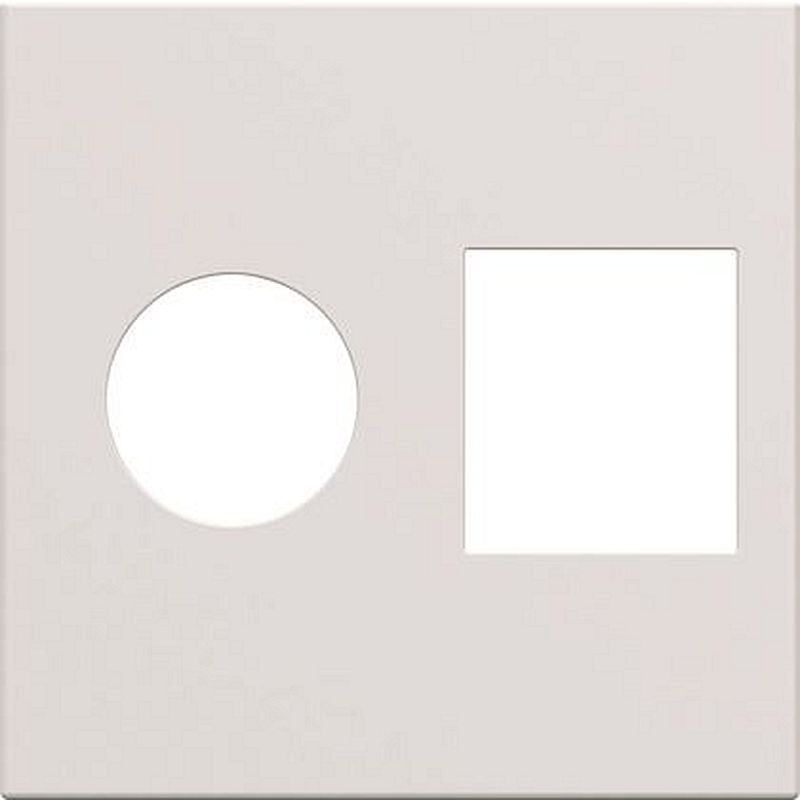 Enjoliveur prise TV+RJ45 gallery 2 modules pure