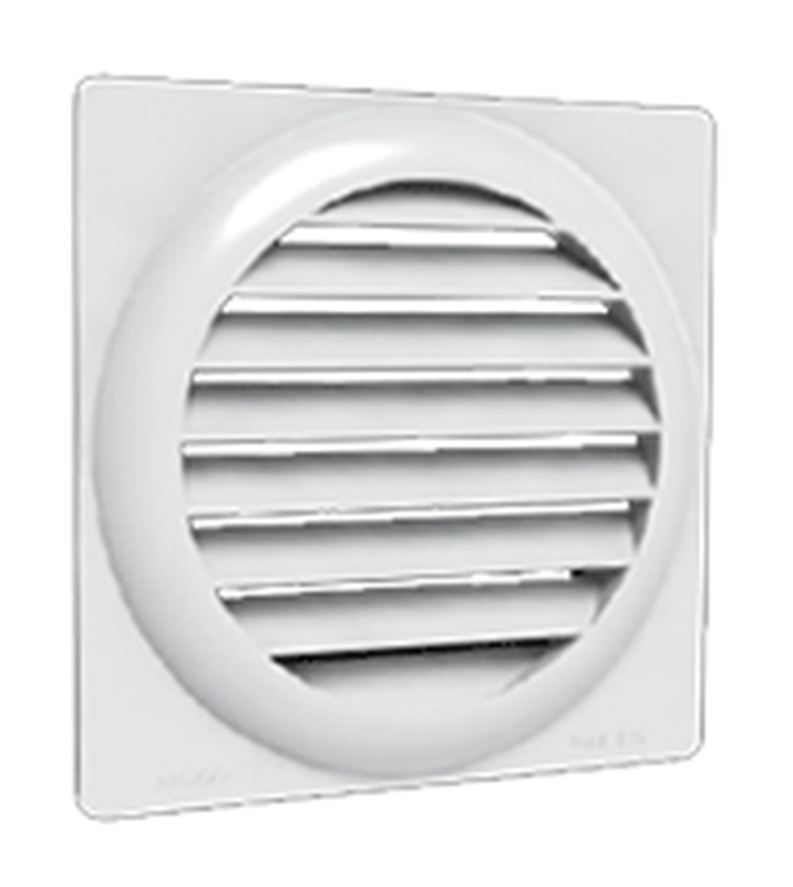 Grille de façade plastique à auvents 150 + clips - GAE - GAE150 ECONONAME - GAE150 