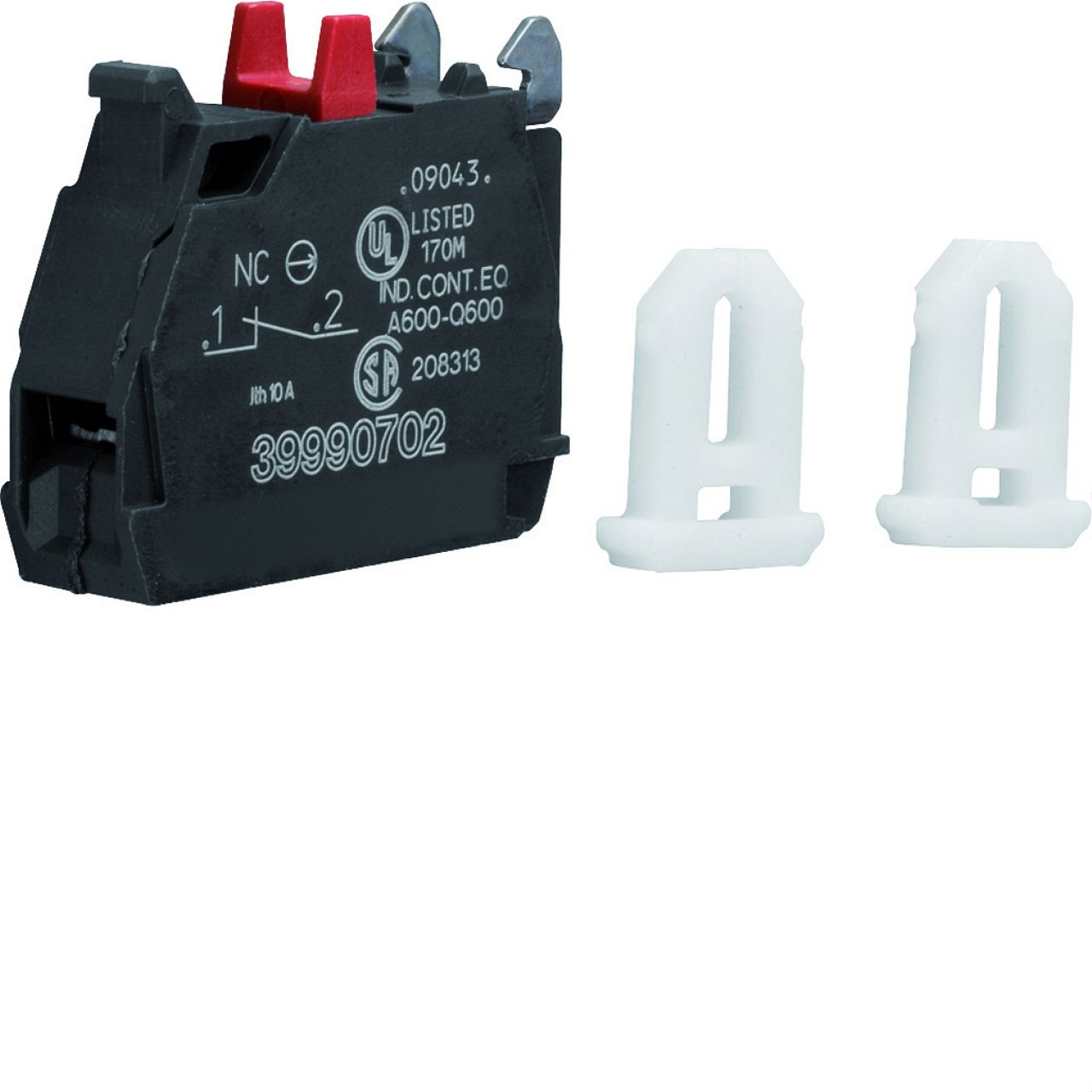 Contact auxiliaire interrupteur fusible 1x NC