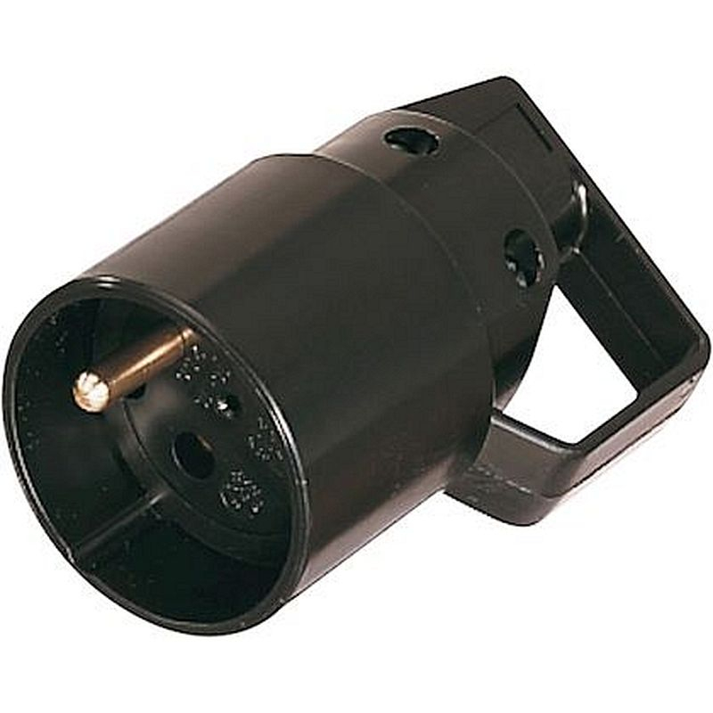 Fiche femelle 16A 2P+T anneau noir
