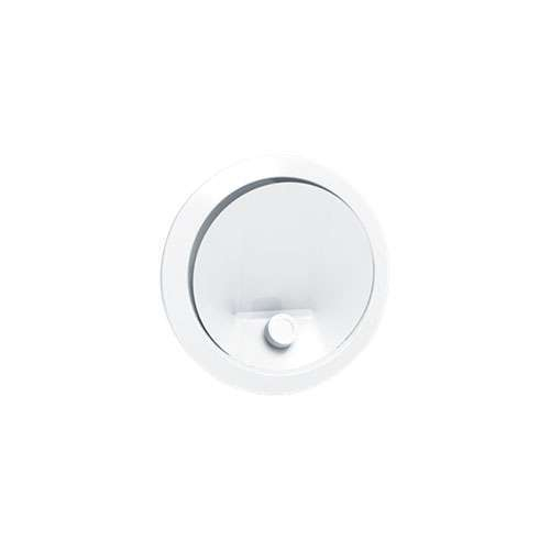 Bouche d’insufflation métallique réglable - BIR 100 + manchon placo lg. 100 mm - 1180 ANJOS - 1180 