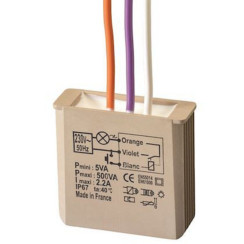Minuterie encastrée 500W