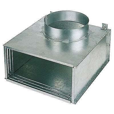 Plénum isolé pour grille de soufflage, Piquage latéral - BBG-L/IS400X150 - 528757 ATLANTIC - 528757 