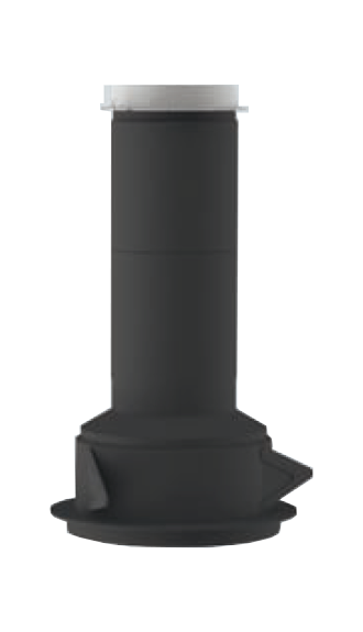 Manchon plastique de traversée de dalle Ø 125/80, L 275 mm - 1904 ANJOS - 1904 