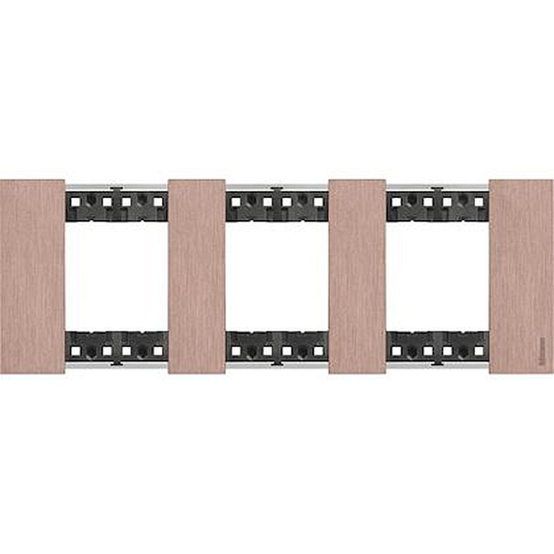 Plaque de finition Living Now Collection Les Sables 3x2 modules finition Cuivre