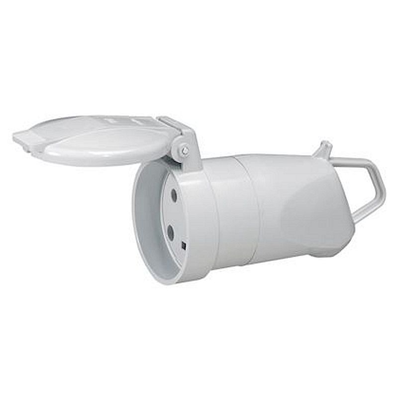 Prolongateur 2P+T 20A 400V~ avec volet de protection