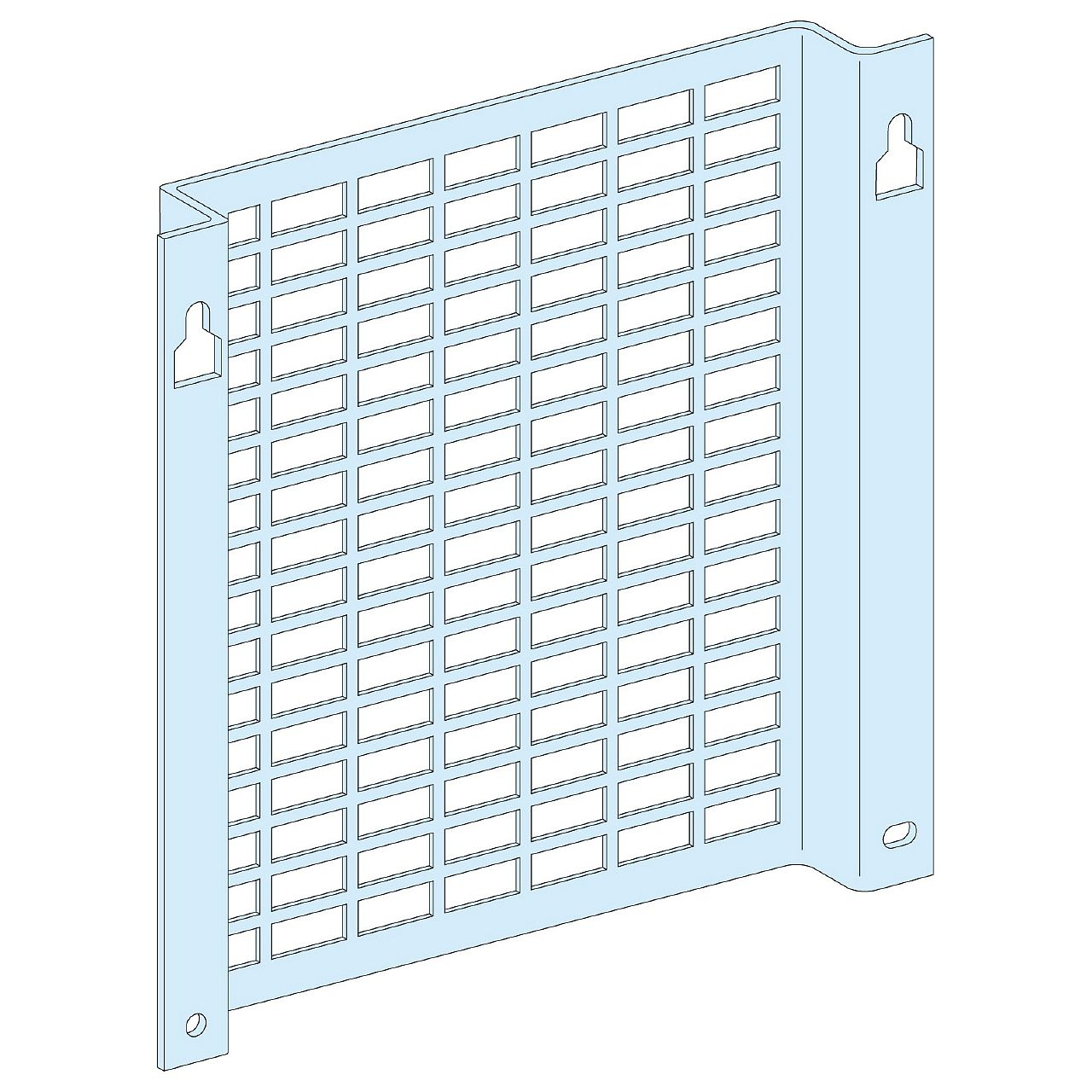 PrismaSeT G Active - Platine perforée cuvette - 6M - L600 - coffret ou armoire