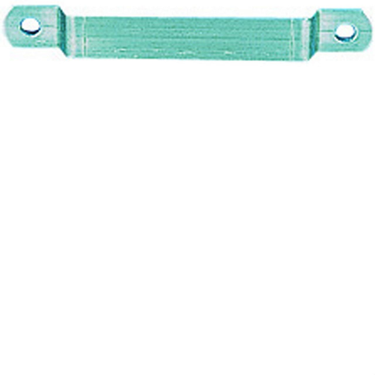 Chevalet support fer plat pour barrette laiton avec socle épais 2mm haut 12mm