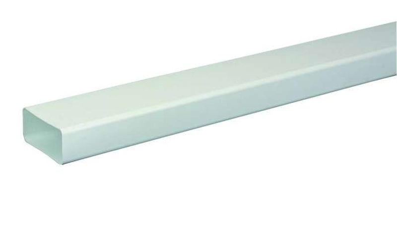 3m Tube rigide rectangulaire 55x110 plastique - TR 55x110 P - 460000 ATLANTIC - 460000 