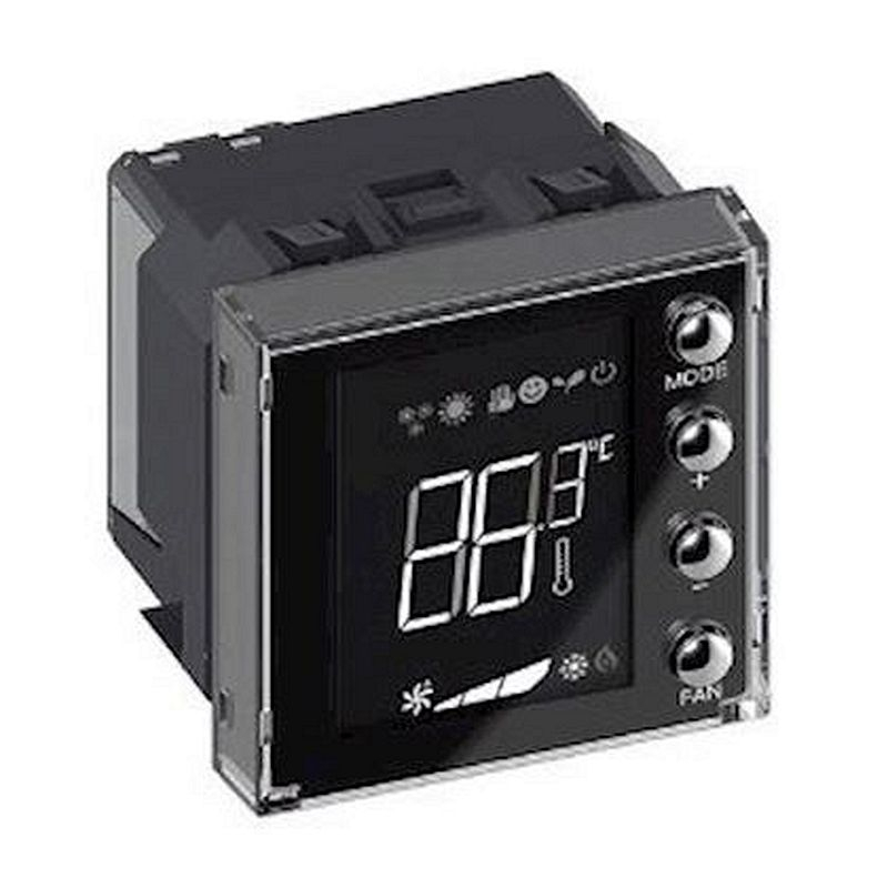 Ecran 1,6 de contrôle de thermorégulation BUS/KNX Mosaic