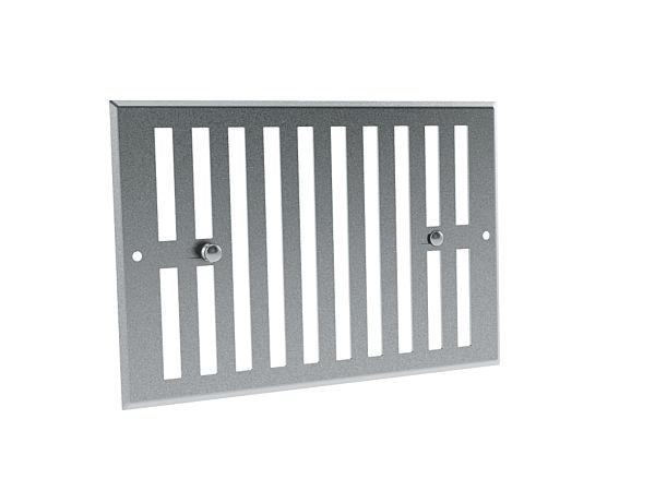 Grilles obturables aluminium brut - GO AL 190 x 75 - 7102 ANJOS - 7102 