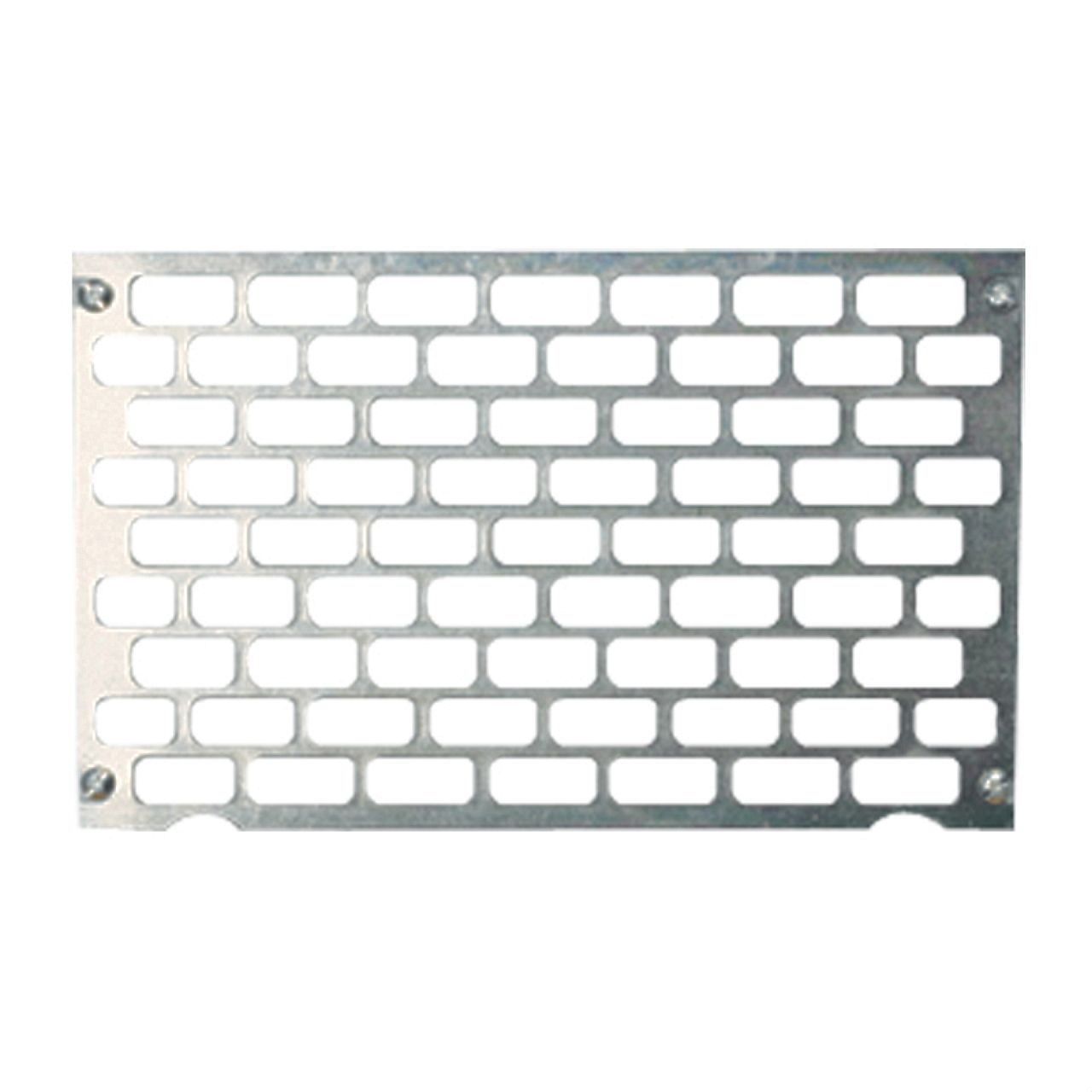 Plaque perforée pour coffret étanche Plexo³ 12 modules - hauteur 150mm