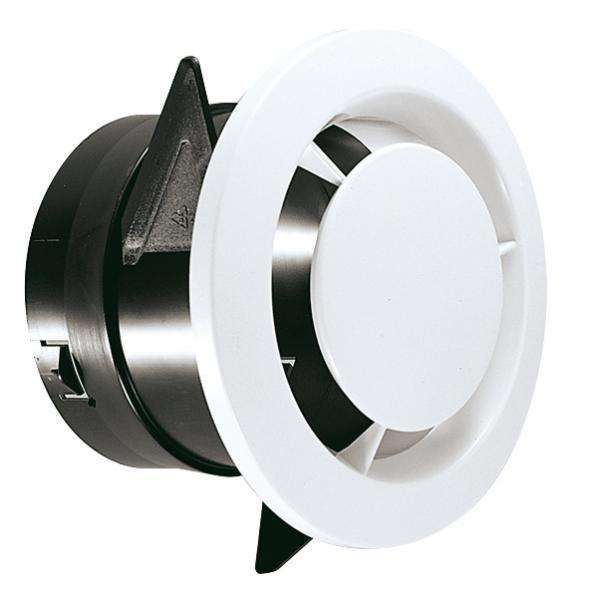 Bouche extraction fixe ⌀125 manchon court - GB 125 NP - 422152 ATLANTIC - 422152 