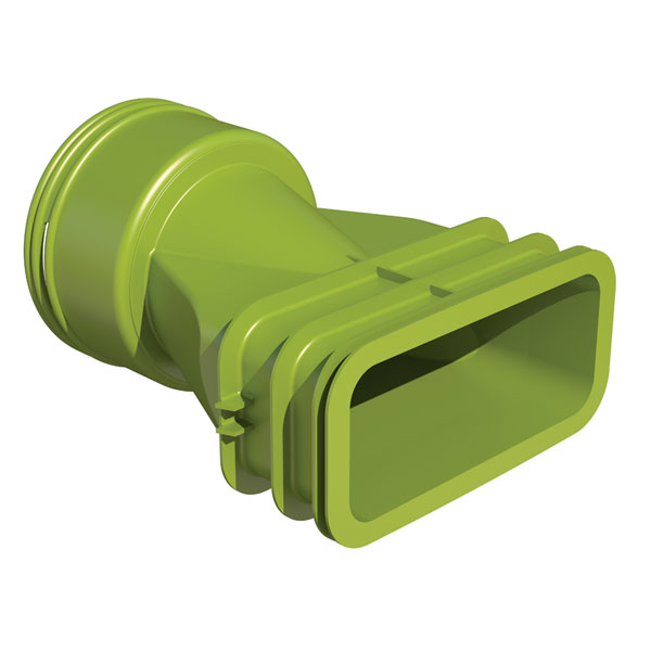 Adaptateur conduit D60 x 130 / D90 mm - AE48C Air Excellent - 188585 UBBINK - 188585 