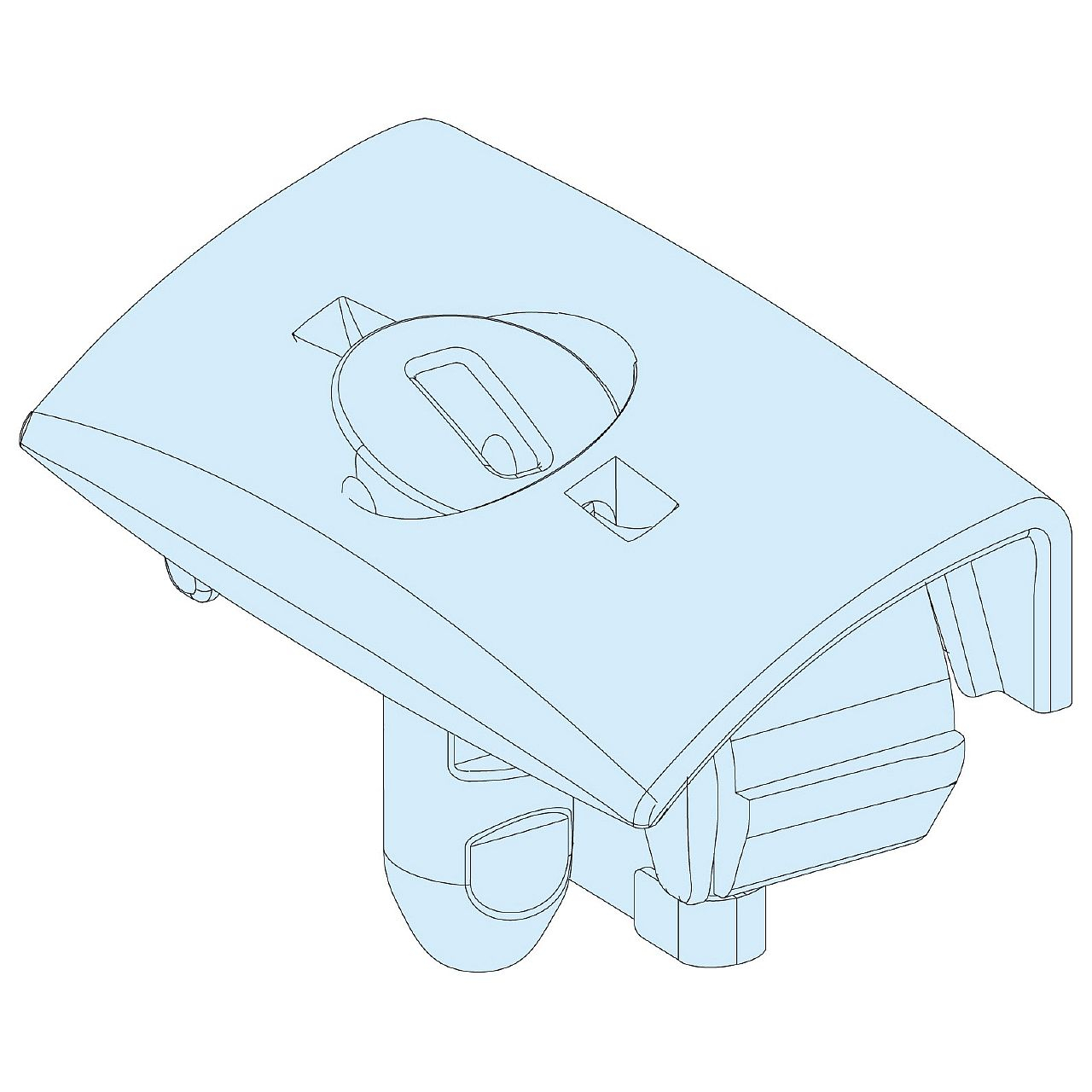 PrismaSeT G Active - Préhenseur de plastron 1/4 tour - pièce rechange (x10)