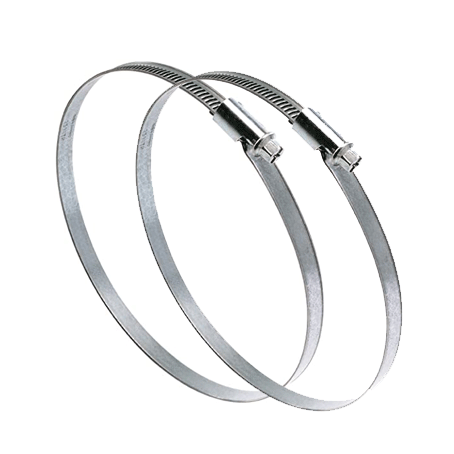 Jeu de 2 colliers de serrage plats ⌀80-125 - C 125 G - 523321 ATLANTIC - 523321 
