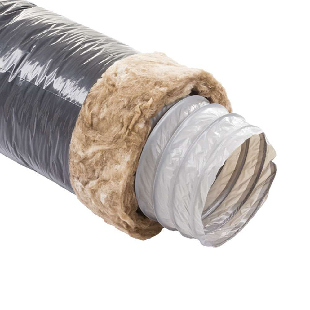 Gaine souple PVC isolée 25 mm - GP ISO ECOSOFT D125 mm - 10m - 813942 S&P UNELVENT - 813942 