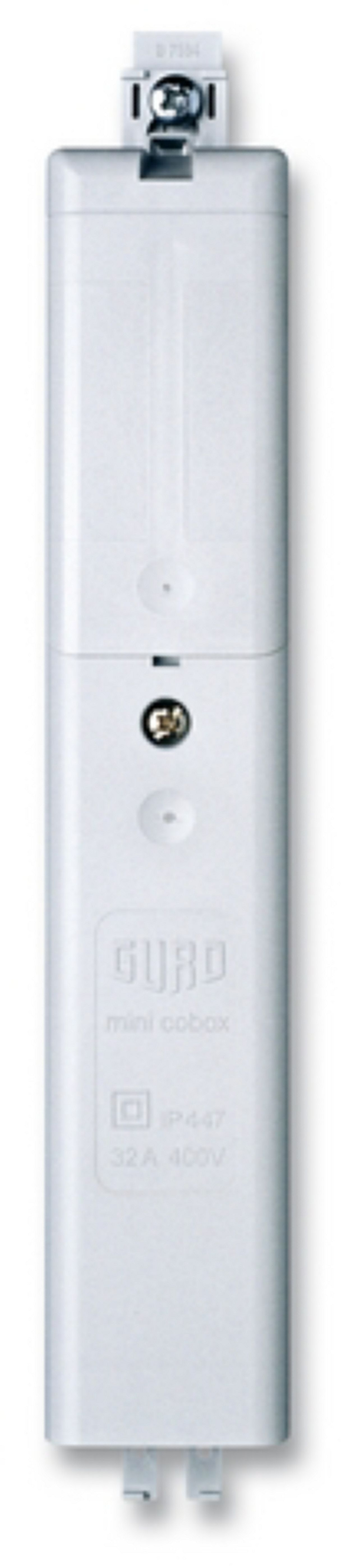 Mini Cobox 4S-1FN-G-Boîtier EP poteau-1 PF-4x16mm²-4 bornes cage-Fenêtre grise