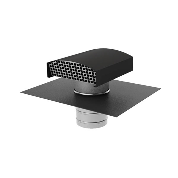 Sortie de toiture anthracite diamètre 500mm - Ubiflu 9 UBBINK - 900107 