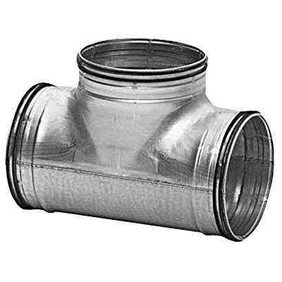 Té equerre 90° Galva D450/D450 à joints - TGAL90D450/D450J ECONONAME - TGAL90D450/D450J 