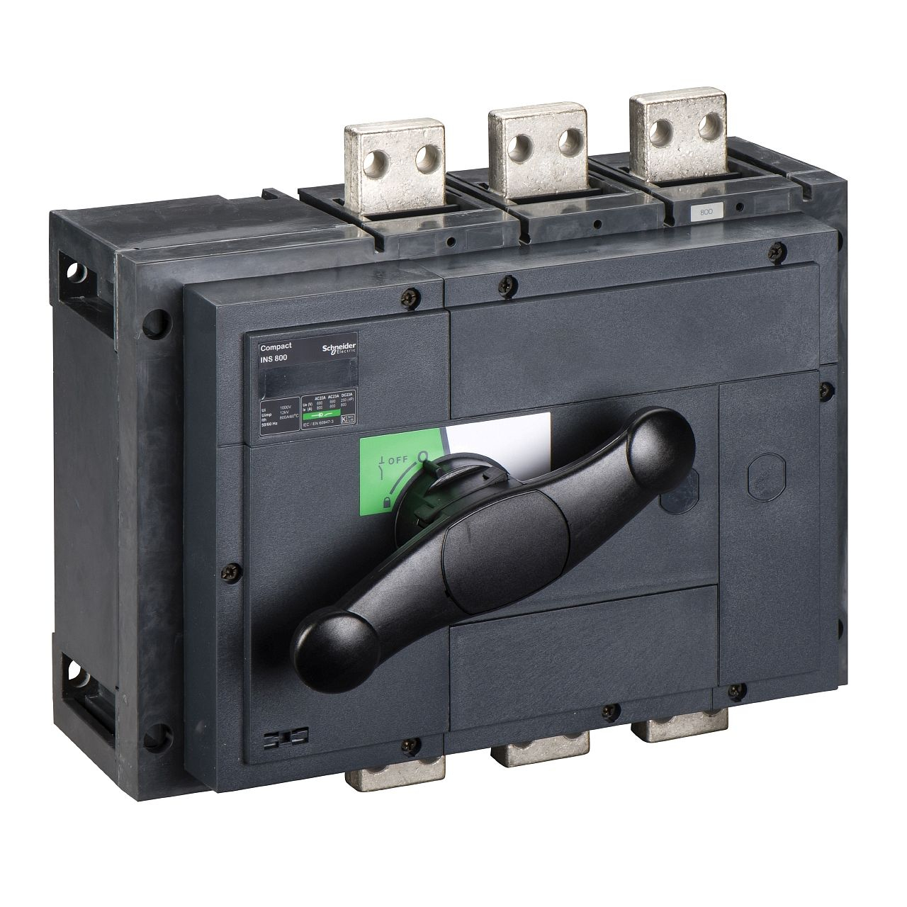 ComPact INS - InterPact - interrupteur sectionneur INS800 - 800A - 3P