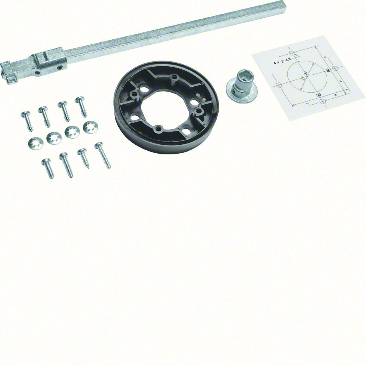 Axe 200 mm pour appareillage de 80 à 250A