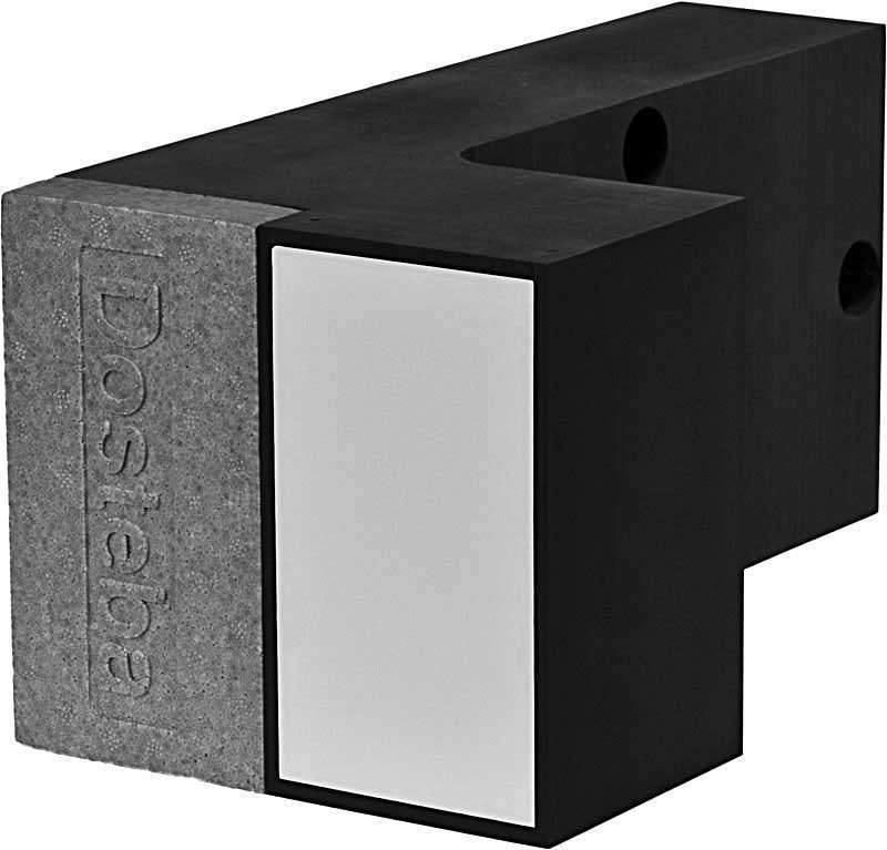 Equerre sans chevilles de vissage - TRA-WIK-ALU-RL 200 - 6005320 DOSTEBA - 6005320 