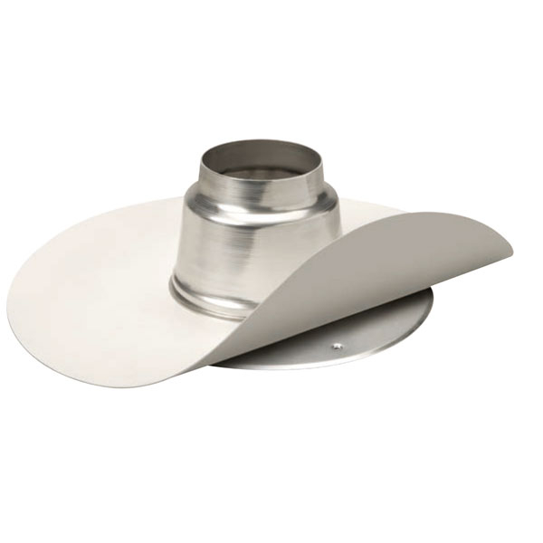 Solin de toiture plat PVC D131-166mm -  UBBINK - 146313 