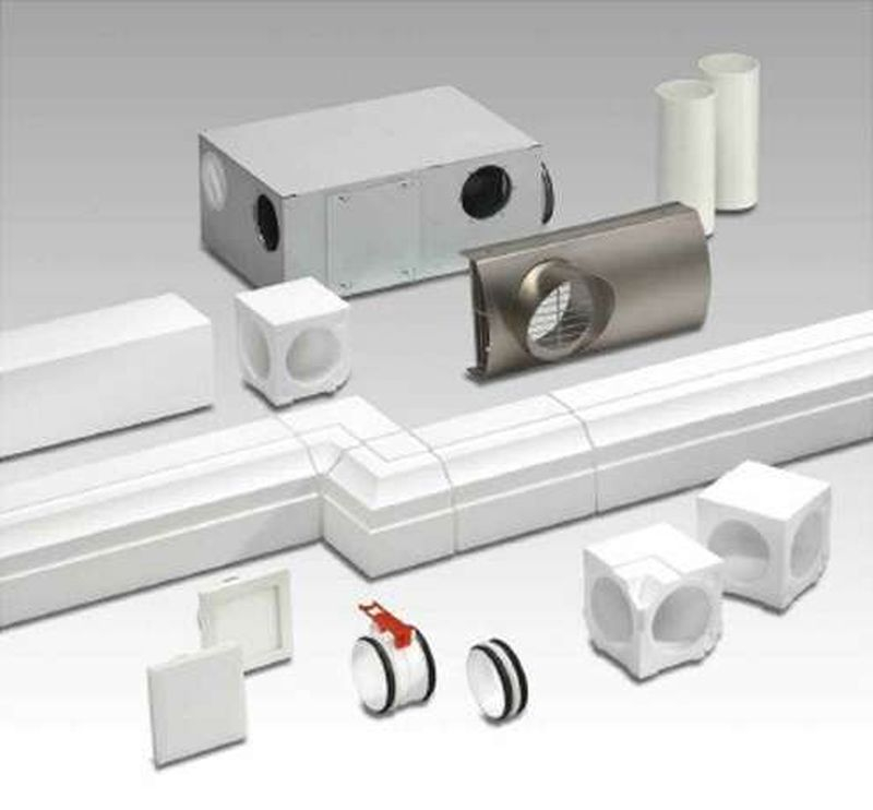 3 Filtres rechange bouche soufl. - ELF-DLVZ 100 - 3043 HELIOS VENTILATEURS - 3043 