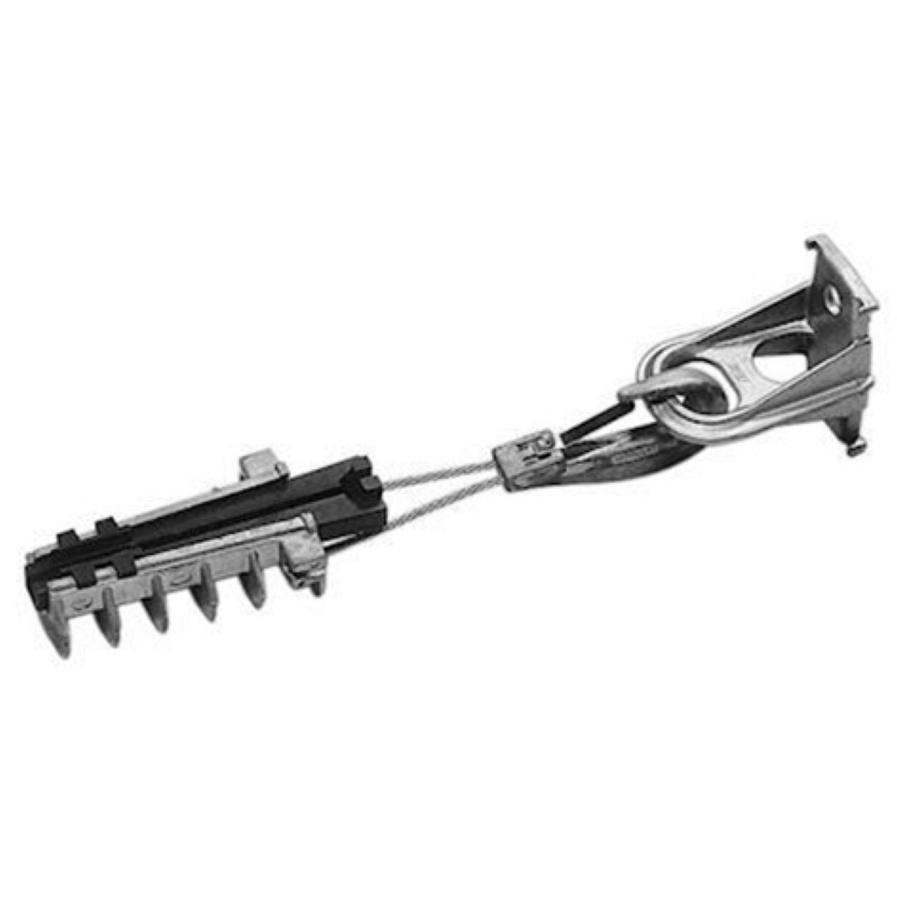 Ensemble d'ancrage à crochet 2000 daN.