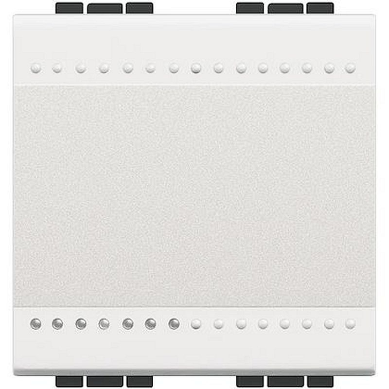Interrupteur ou va-et-vient à bascule Livinglight - Blanc - 2 modules