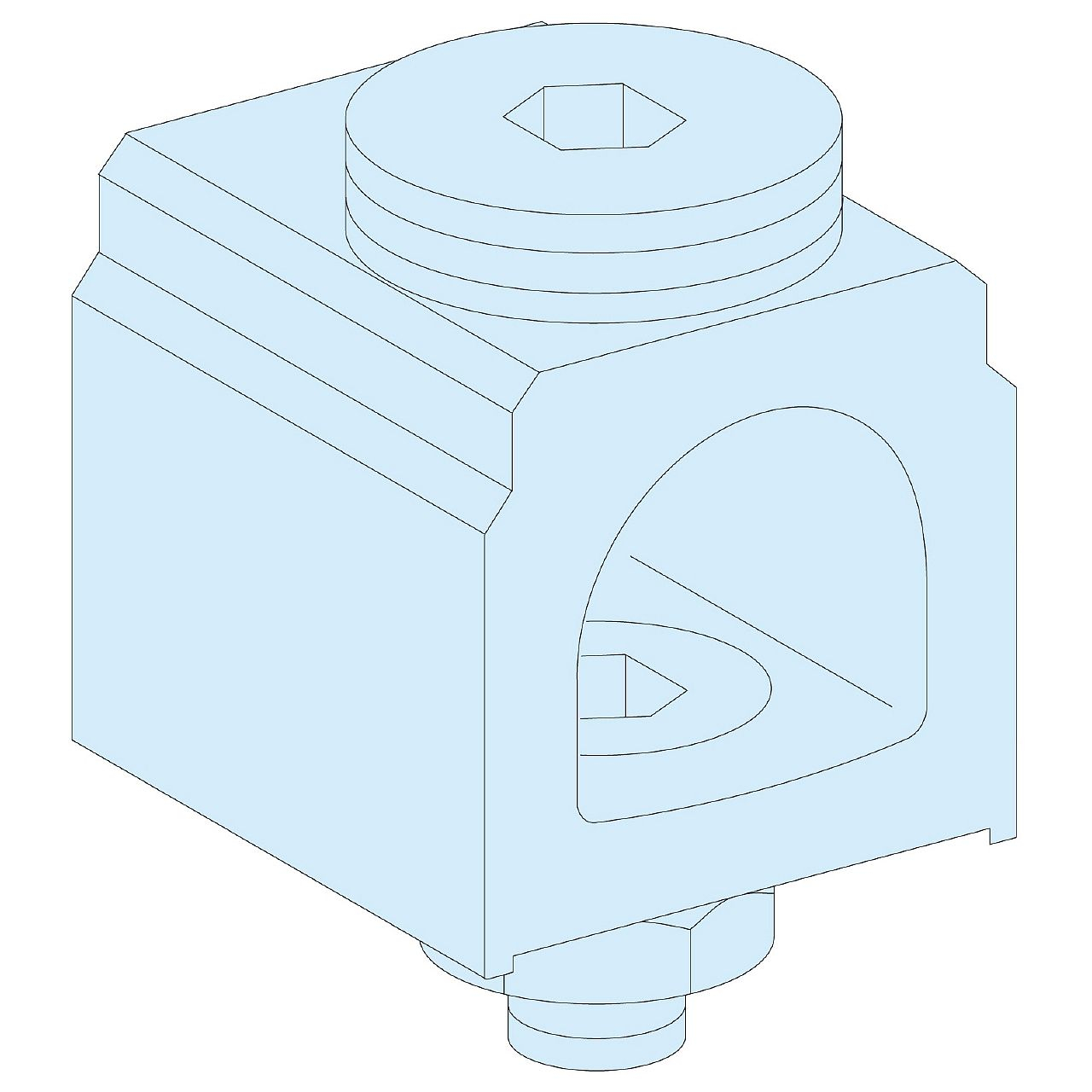 Linergy BS - 4 connecteurs câble 400 à 300 mm2