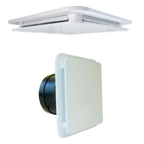 Bouche design extract./insuffl. placo ⌀125 - BDOP 125 - 855016 S&P UNELVENT - 855016 