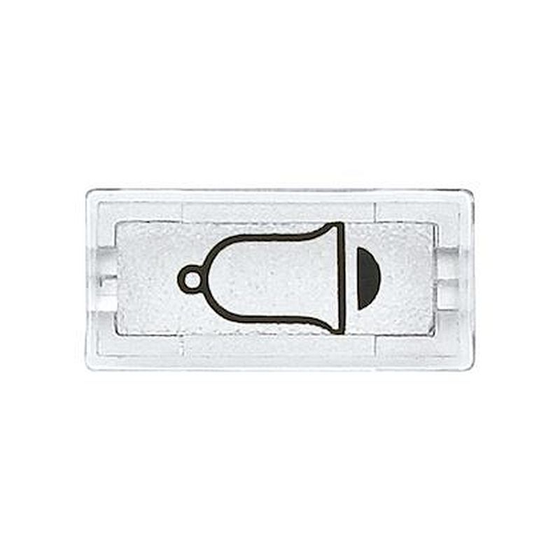 D-Life - symbole de rechange hublot d'enjoliveur - transparent picto carillon