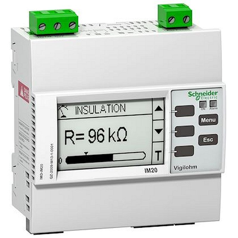 Vigilohm - contrôleur permanent d'isolement - communiquant réseau taille moyenne