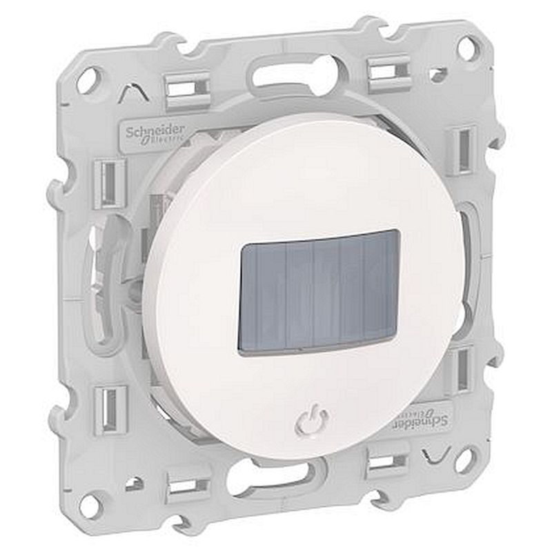 Odace, détecteur de présence et de mouvement Blanc, toutes charges, 3 fils