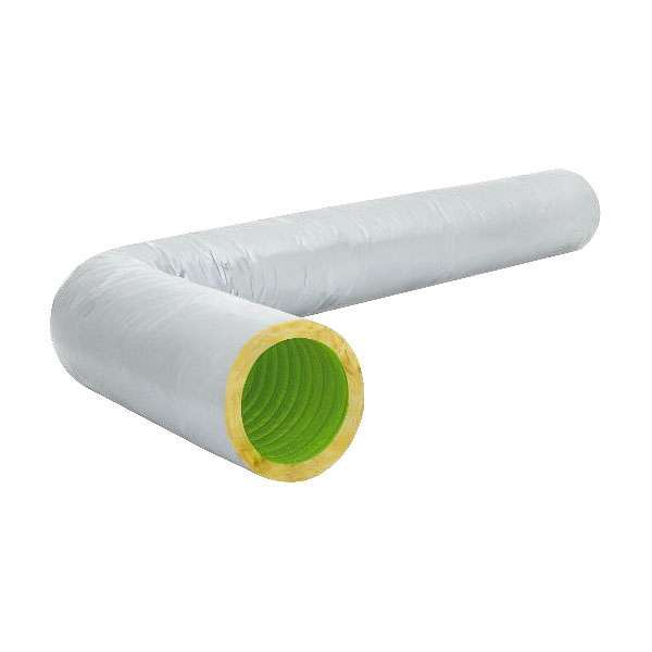 Gaine souple isolée 50 mm renforcée RE2020 écologique D160 long 7,5m - SpireFlexEcoIso - 111400007 ECONOPRIME - 111400007 