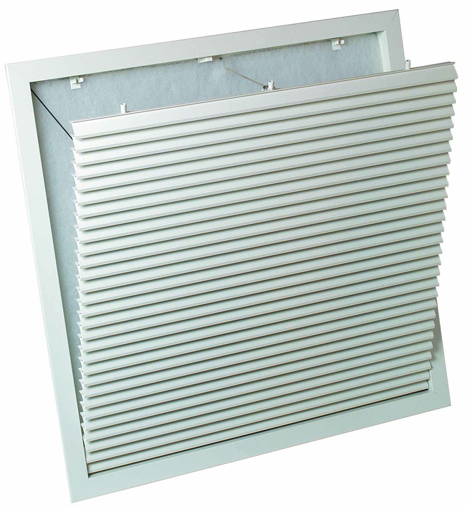 Grille à ailetttes blanche - AG 637 - 11050682 ALDES - 11050682 