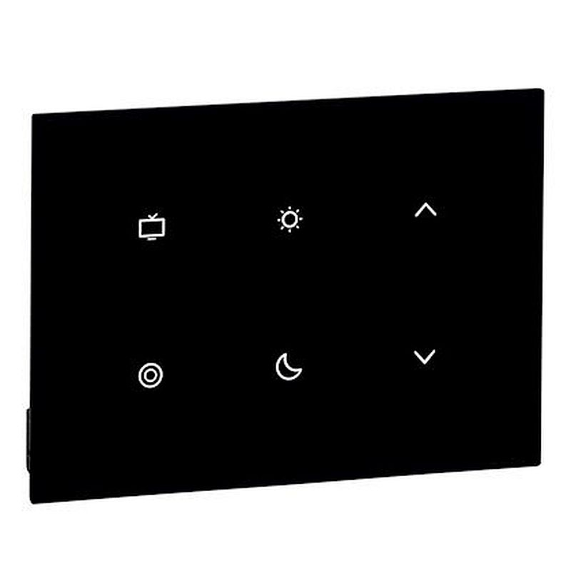 Commande de scénarios 6 touches personnalisées BUS/SCS pour chambre d'hotel