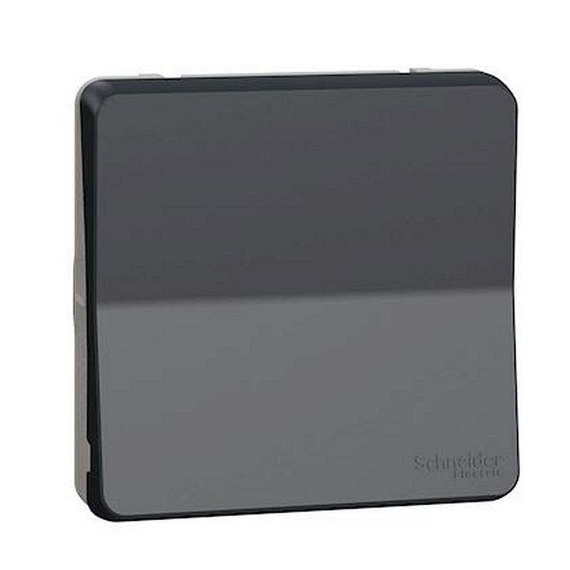 Mureva Styl - Bouton poussoir - composable - IP55 - IK08 - connexion auto - gris