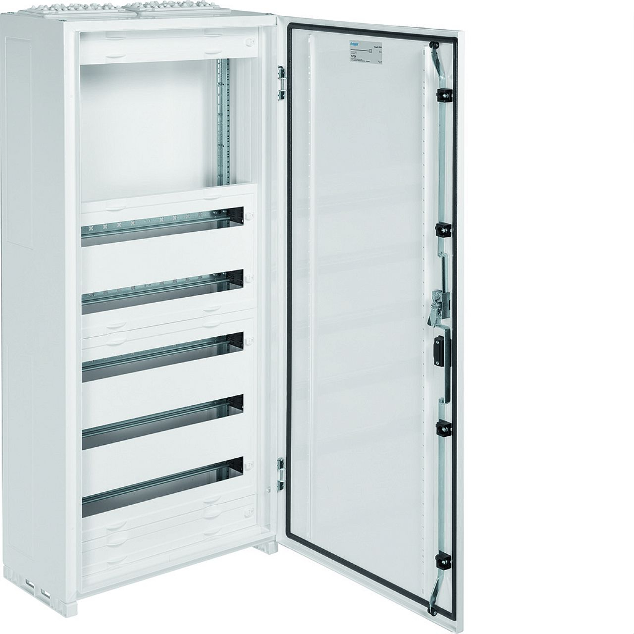 Coffret saillie, VegaD IP55, 1250x550x275mm, 120 modules + 2 rangées à compléter
