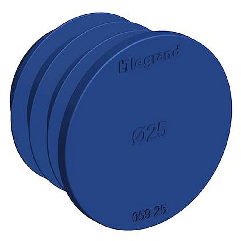 Lot de 60 bouchons RE D=25mm IP40