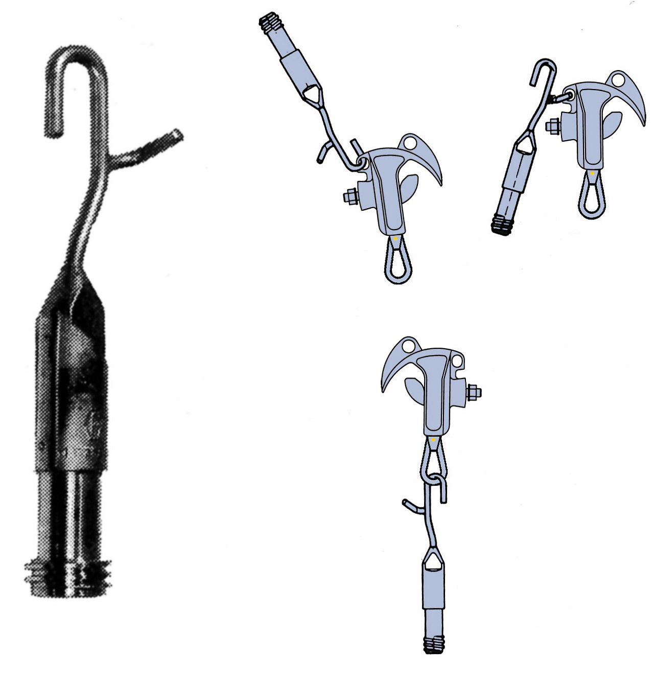 crochet de manoeuvre mt-734 & mt-739