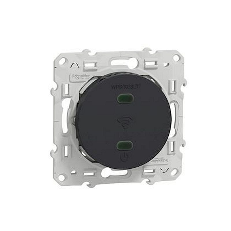 Odace - wifi répéteur - 300Mb/s 2.4 GHz - 2 mod - bornier vis - Anthracite