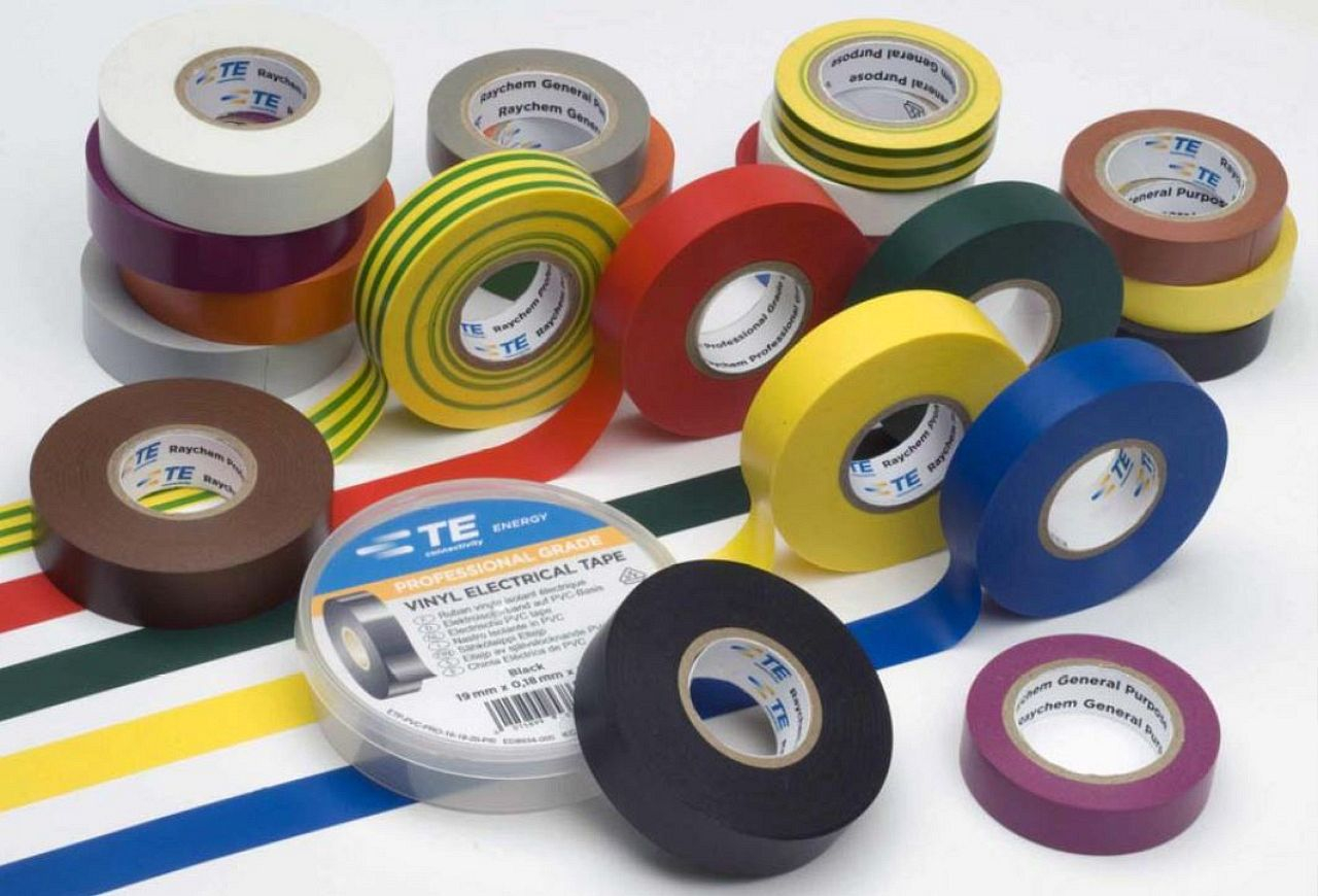 Ruban adhésif PVC en rouleau de 10 m à usage général 15 x 0,15mm-Noir