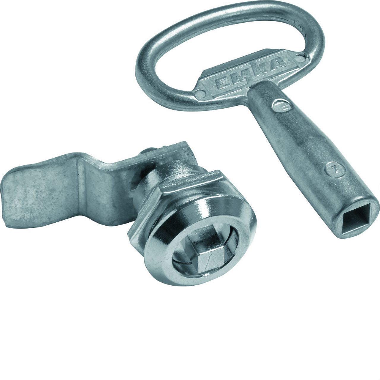 Fermeture carré de 7mm pour porte NewVegaD IP4x