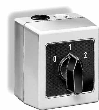 Commutateur 2 vitesses pour ventilateur monophasé - DS 2/2 - 1267 HELIOS VENTILATEURS - 1267 