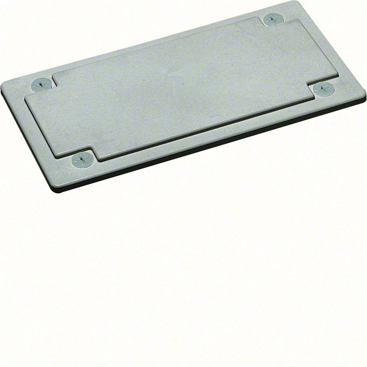Plaque passe-câbles quadro4 étanches pleine plaque haute sans prédécoupes