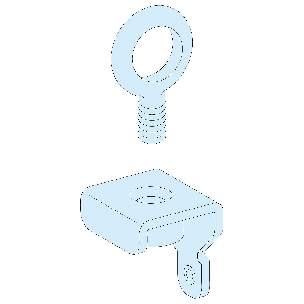 PrismaSeT P Active - Anneaux de levage - Lot de 4